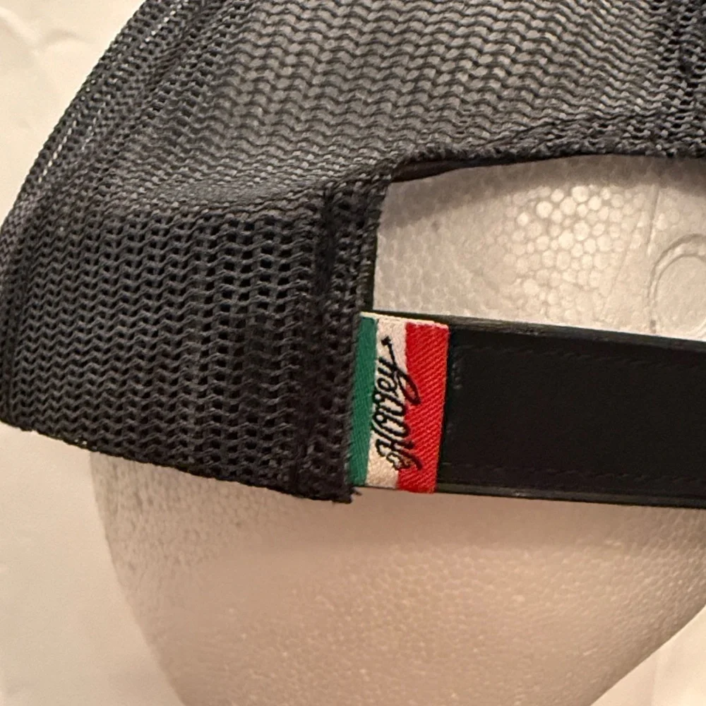 Hooey Black Trucker Hat with Mexican flag color Logo